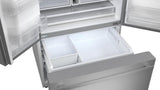 Sharp French 3-Door Refrigerator with Water Dispenser