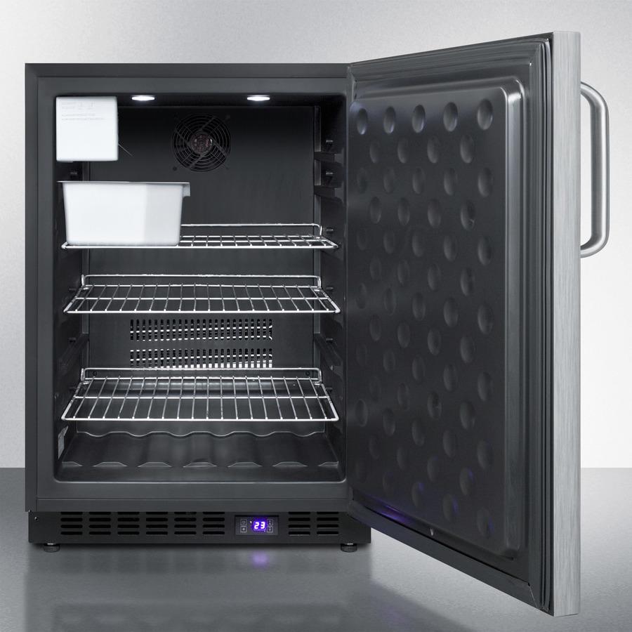 24" Wide Outdoor All-freezer With Icemaker