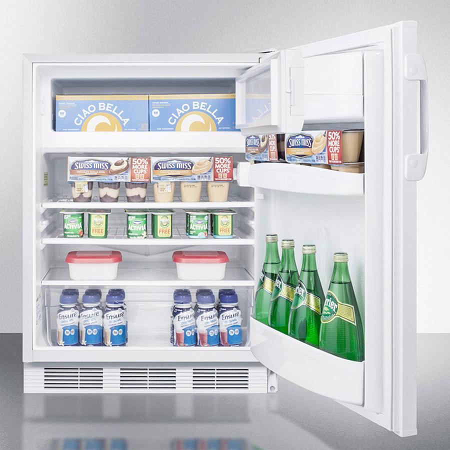 24" Wide Built-in Refrigerator-freezer, ADA Compliant