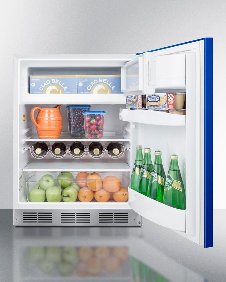 24" Wide Refrigerator-freezer, ADA Compliant