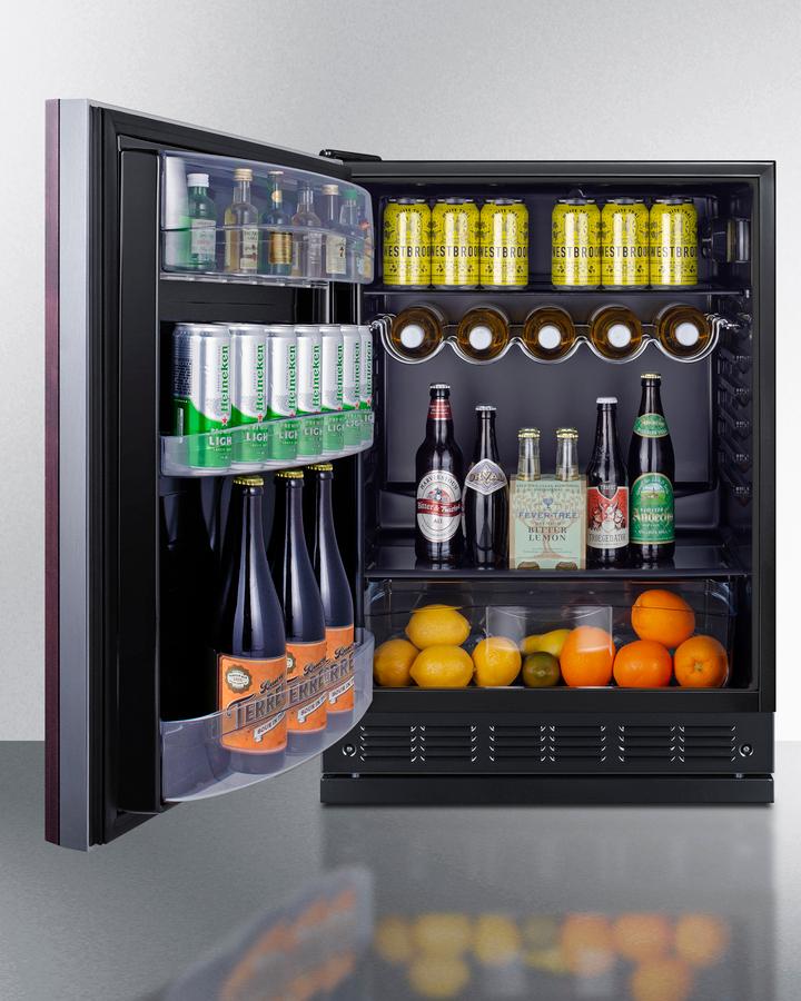 24" Wide All-refrigerator (panel Not Included)