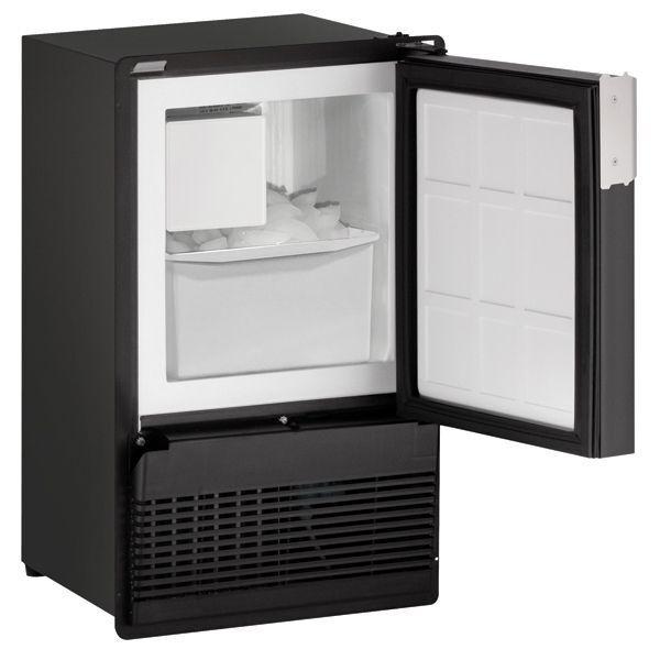 14" Crescent Ice Maker With Black Solid Finish (115 V/60 Hz Volts /60 Hz Hz)