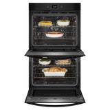 8.6 Total Cu. Ft. Double Wall Oven with Air Fry When Connected