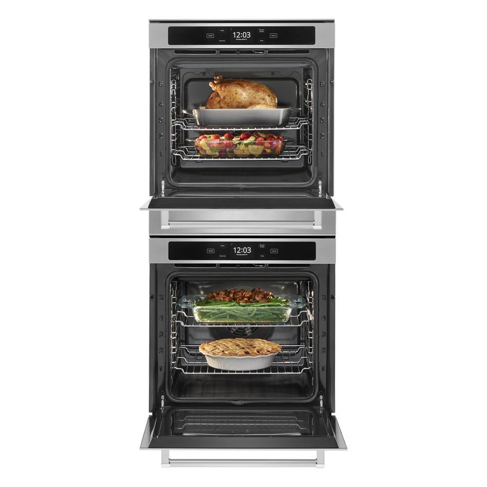 24" Smart Double Wall Oven with True Convection