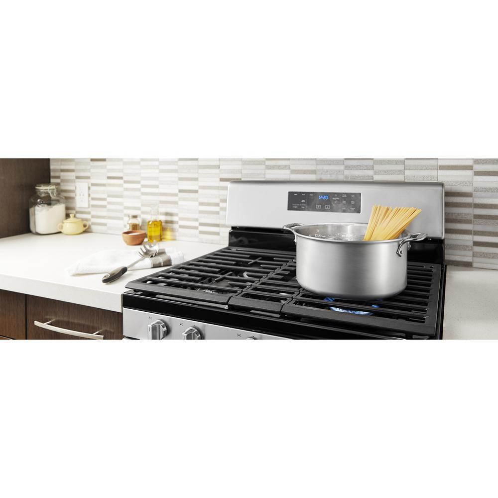 5.0 cu. ft. Gas Range with Center Oval Burner