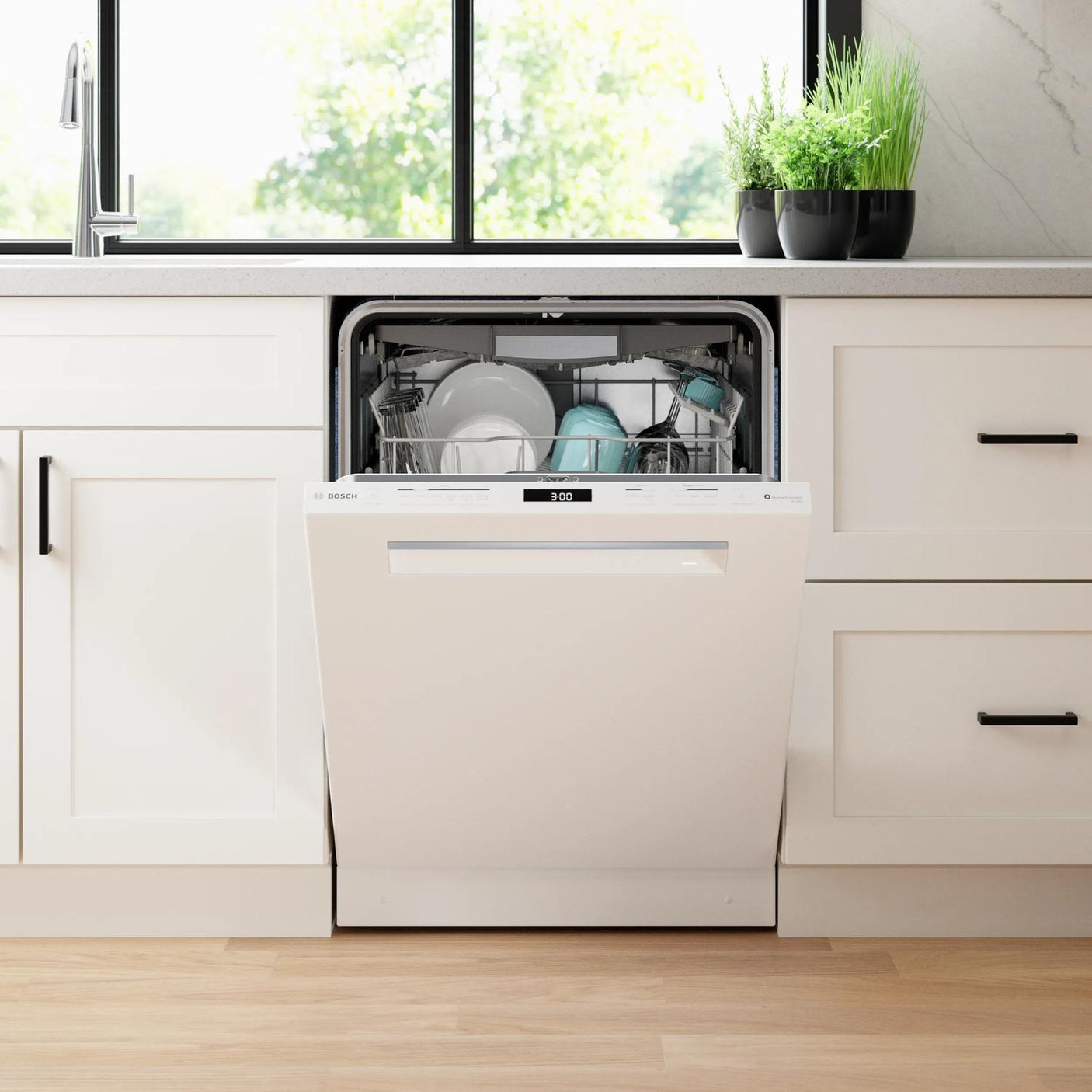 800 Series Dishwasher 24" White