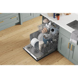 Fingerprint Resistant Dishwasher with 3rd Rack & Large Capacity