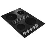 30" Electric Downdraft Cooktop with 4 Elements