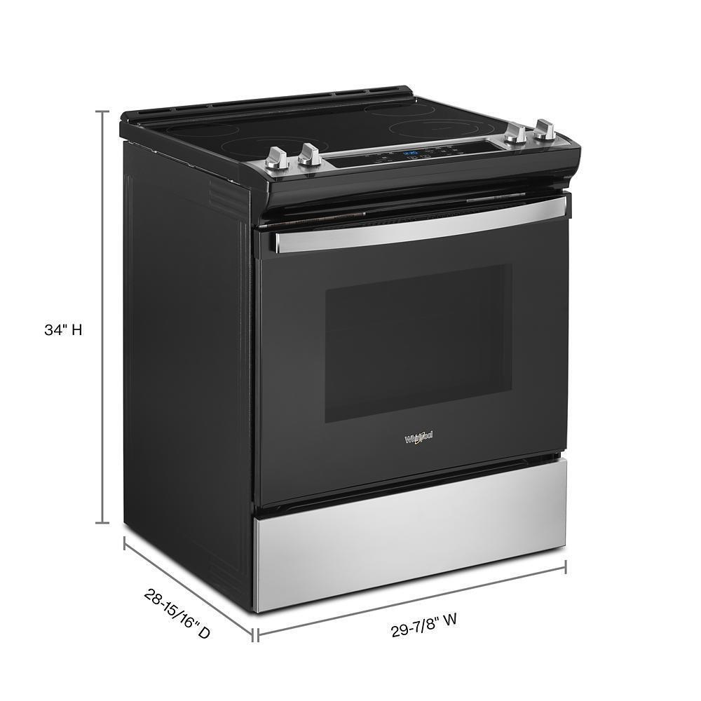 Whirlpool® 34" Tall Range with Self Clean Oven Cycle