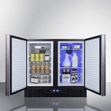 36" Wide Built-in Refrigerator-freezer (panels Not Included)