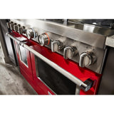 KitchenAid® 48'' Smart Commercial-Style Dual Fuel Range with Griddle