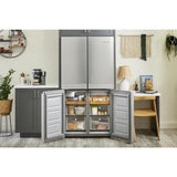 19.4 cu. ft. 36-inch wide Counter-Depth 4-Door Refrigerator with PrintShield™ Finish