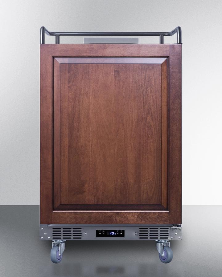 24" Wide Built-in Kegerator (panel Not Included)