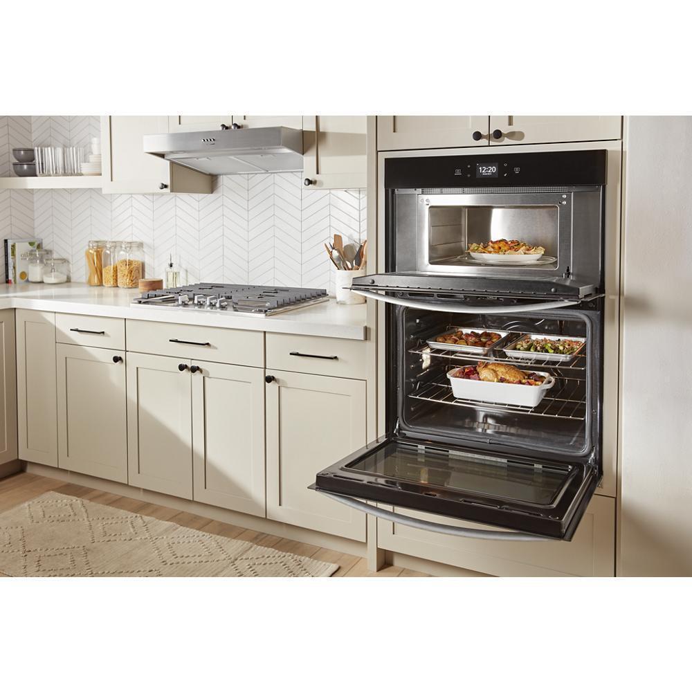 5.7 Total Cu. Ft. Combo Wall Oven with Air Fry When Connected