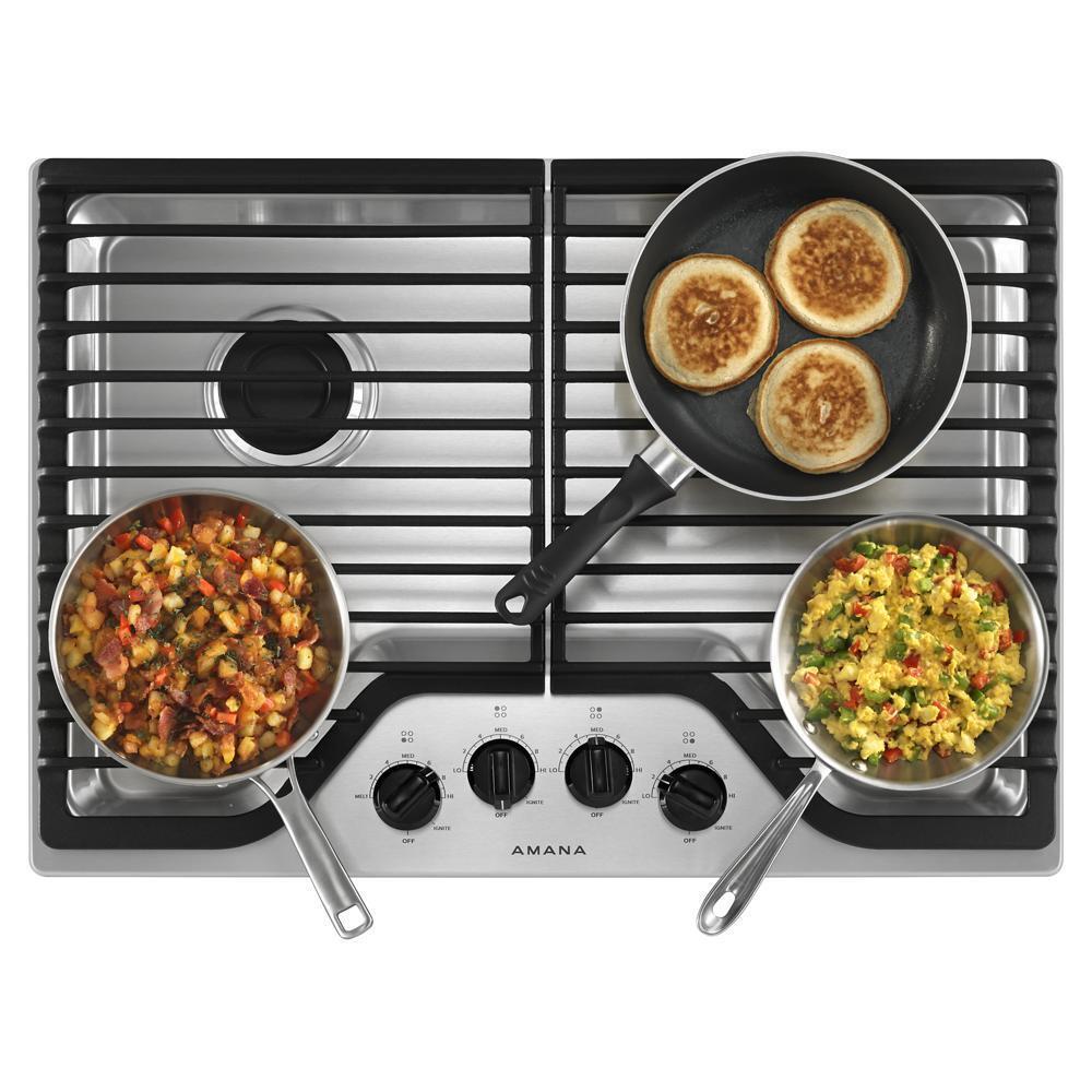 30-inch Gas Cooktop with 4 Burners