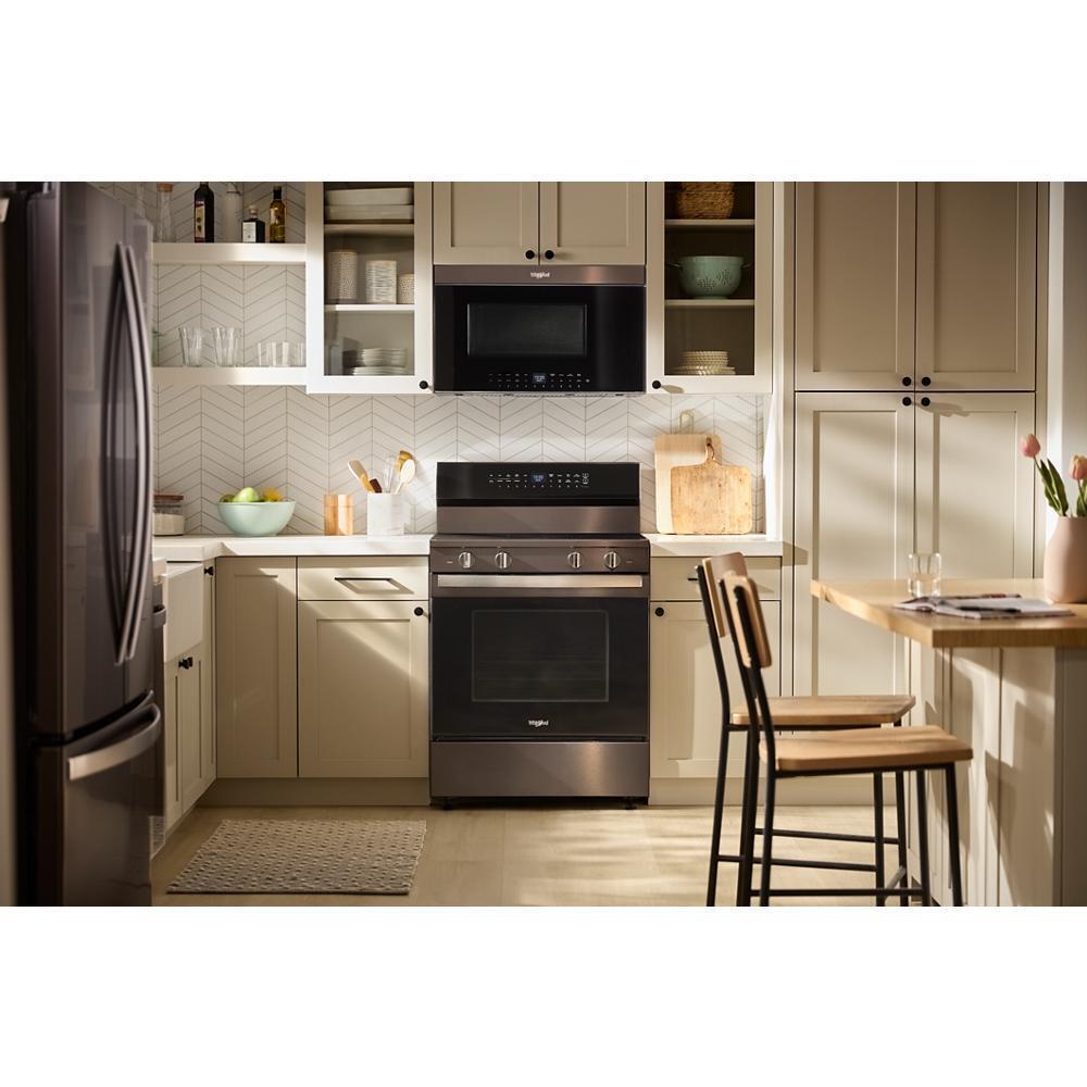 30-inch Electric Smart Range with Air Cooking Technology, No Preheat Air Fry, High Speed Preheat Oven, WipeClean™ Coating, and Steam/Self Clean