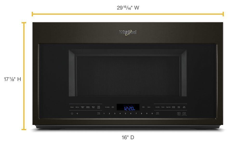 2.1 cu. ft. Over-the-Range Microwave with Steam cooking