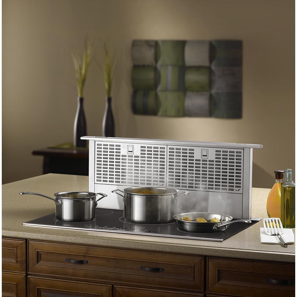 Euro-Style Stainless 36" Telescoping Downdraft Ventilation