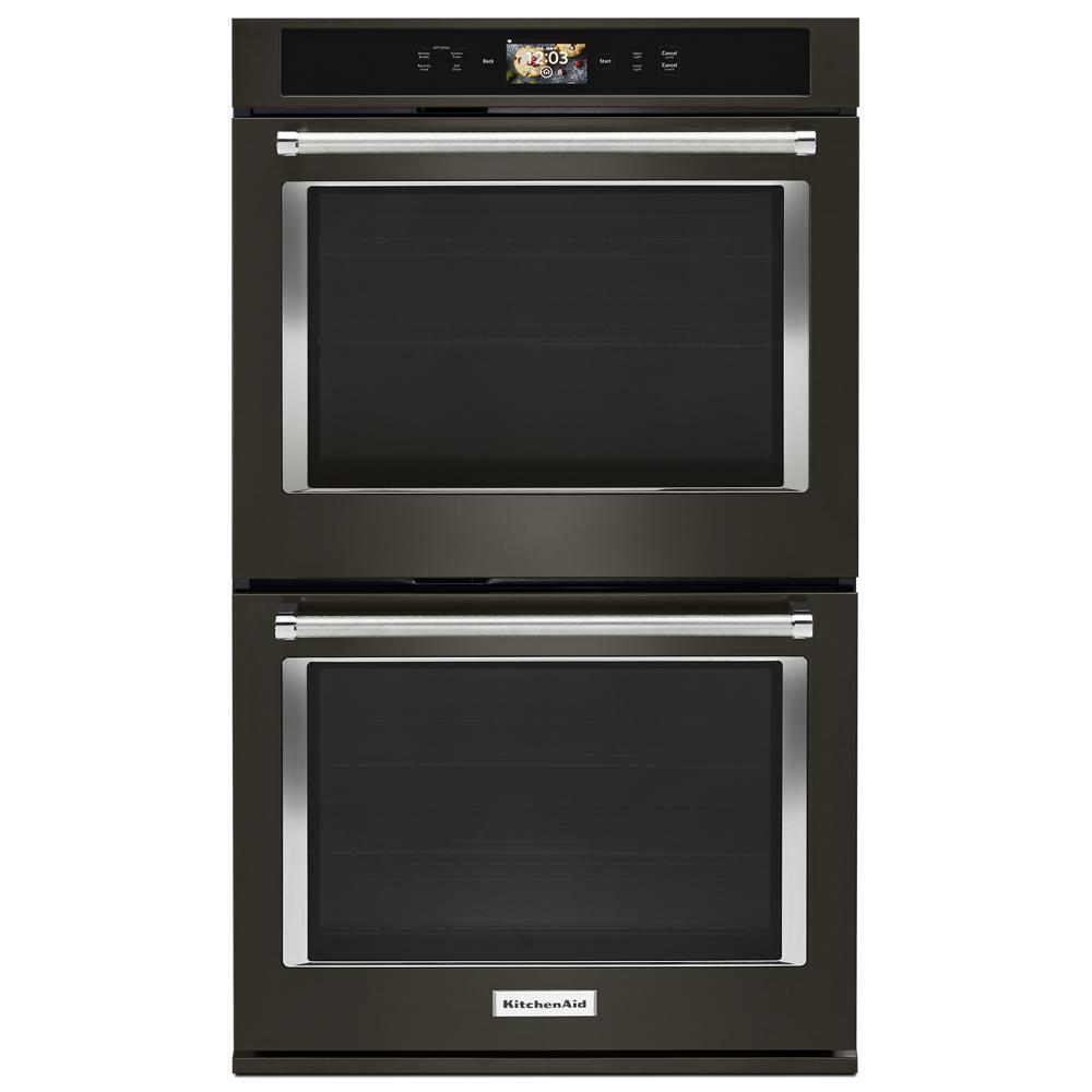 Smart Oven+ 30" Double Oven with Powered Attachments and PrintShield™ Finish