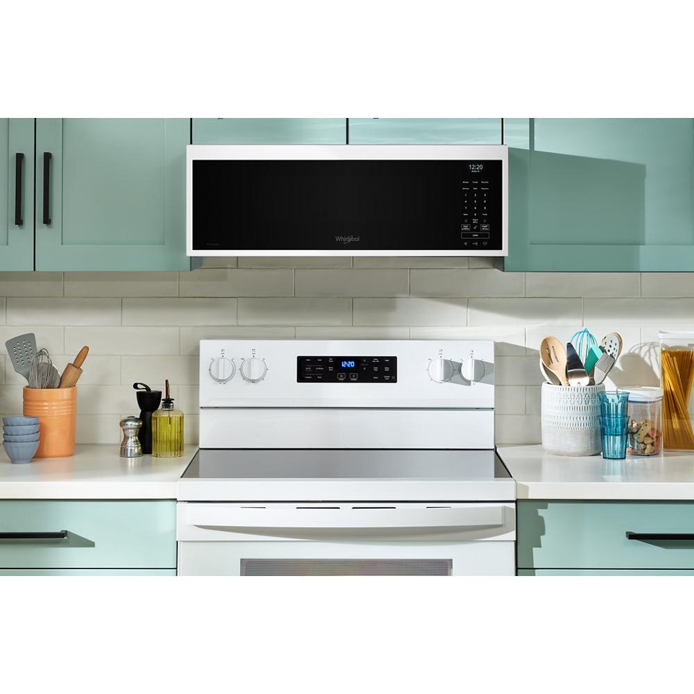 1.1 cu. ft. Smart Low Profile Microwave Hood Combination with 450 CRM 4-Speed Venting