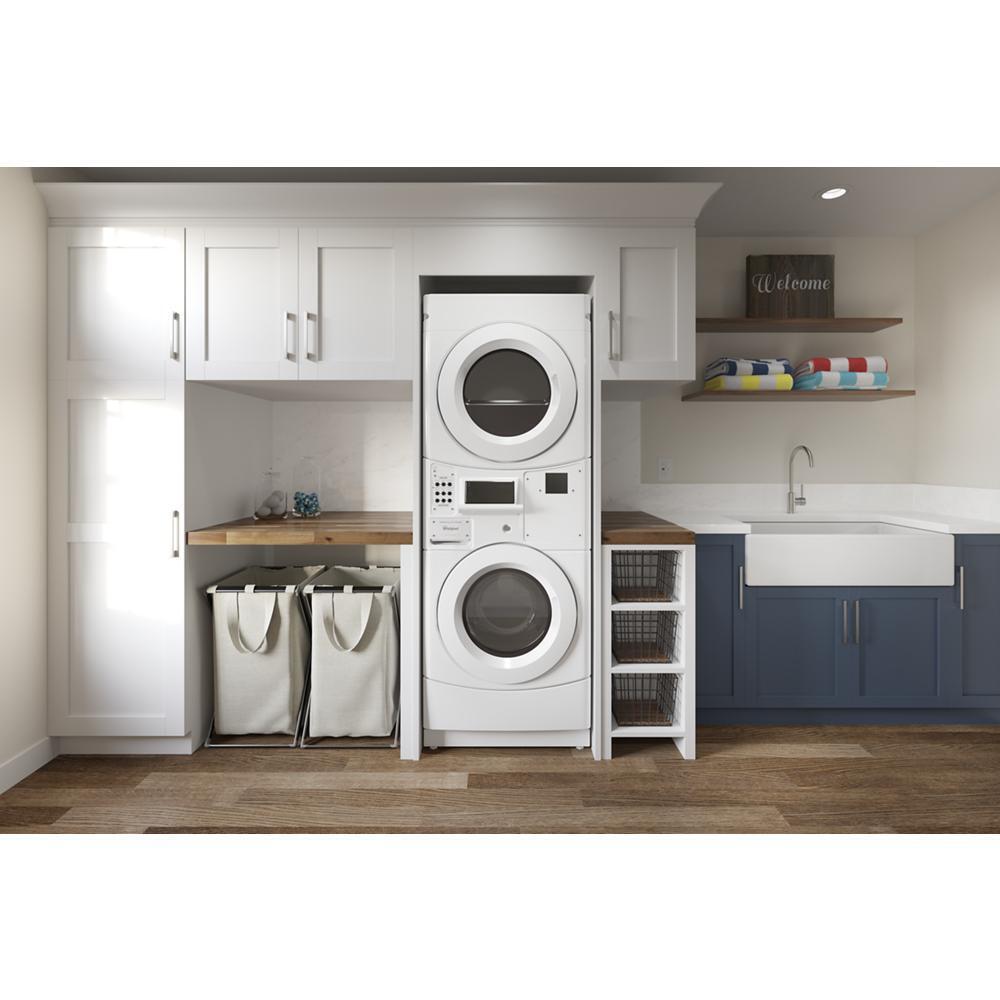 Commercial Electric Stack Washer/Dryer, Non-Vend