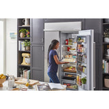 25.5 Cu Ft. 42" Built-In Side-by-Side Refrigerator with PrintShield™ Finish