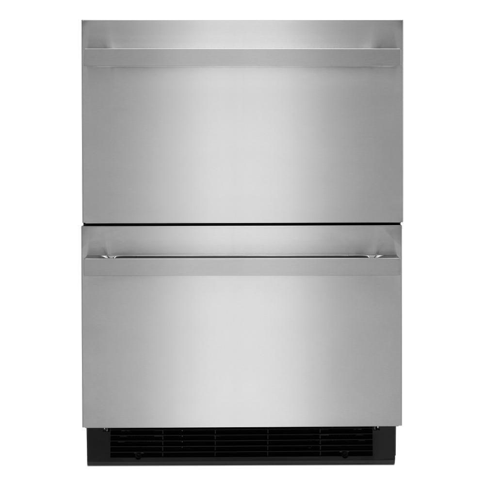 NOIR 24" Double-Refrigerator Drawers