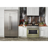 KitchenAid® 36'' Smart Commercial-Style Dual Fuel Range with 6 Burners