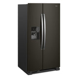 36-inch Wide Side-by-Side Refrigerator - 25 cu. ft.