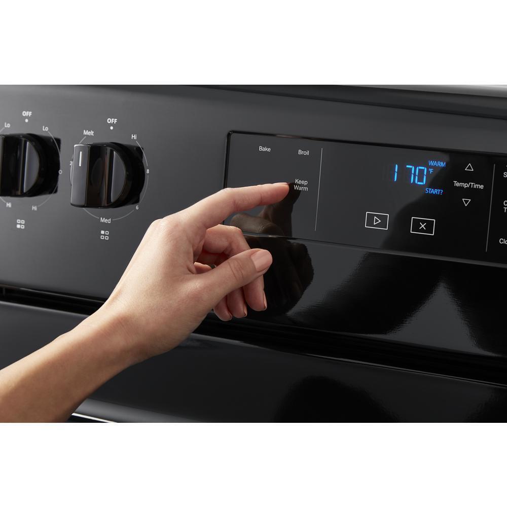 5.3 cu. ft. Electric Range with Keep Warm Setting.