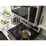 30-Inch Wide Gas Range With True Convection And Power Preheat - 5.8 Cu. Ft.