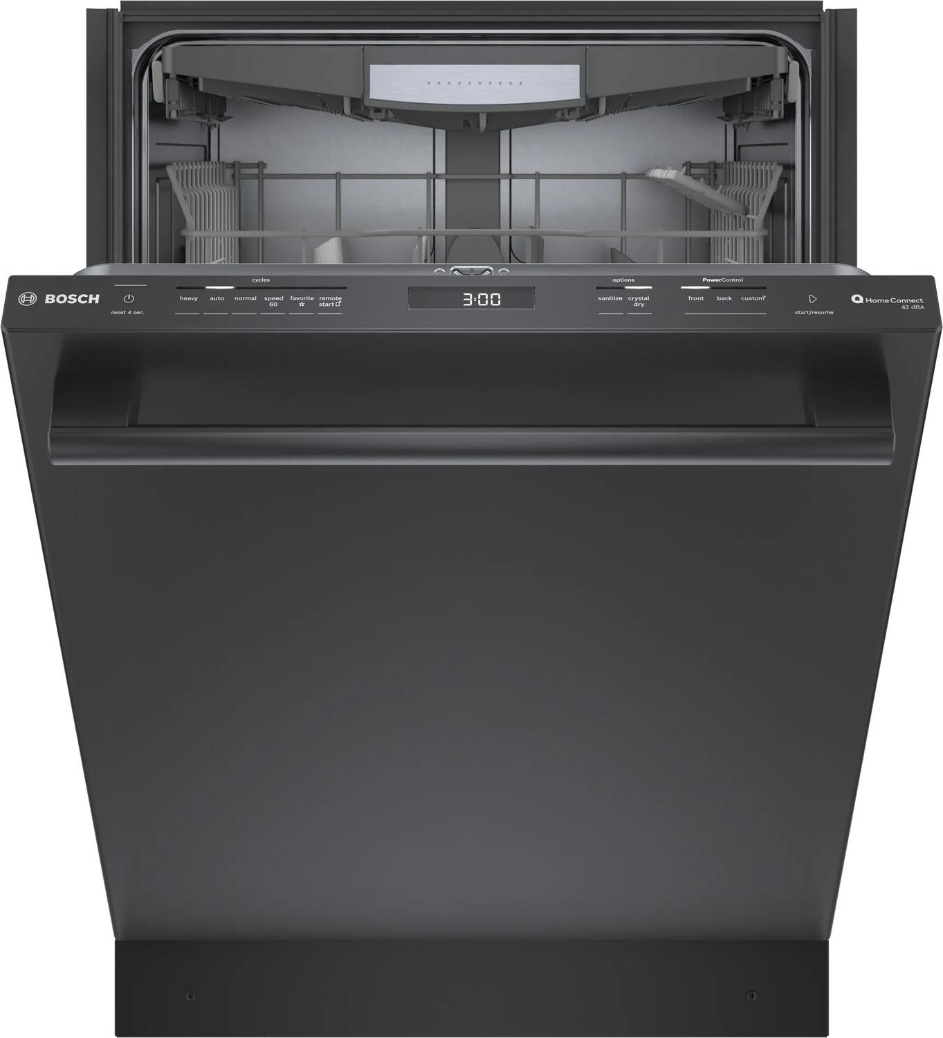 800 Series Dishwasher 24" Brushed black steel anti-fingerprint