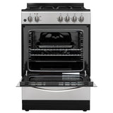 Element Electronics 24" Gas Range (EGR244MCCS)