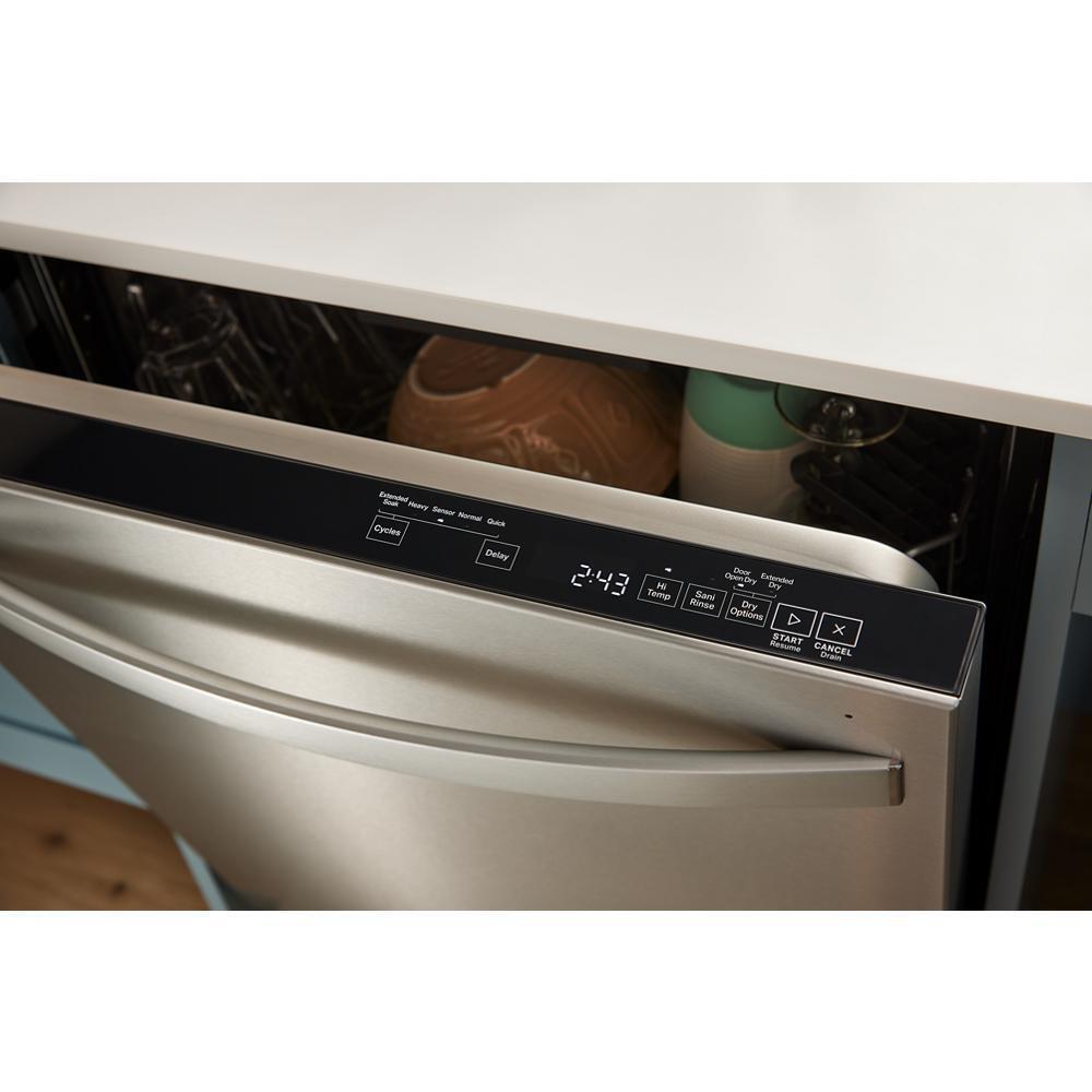 44 dBA ADA Compliant Dishwasher Flush with Cabinets with 3rd Rack