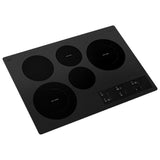 30-inch Electric Ceramic Glass Cooktop with Two Dual Radiant Elements