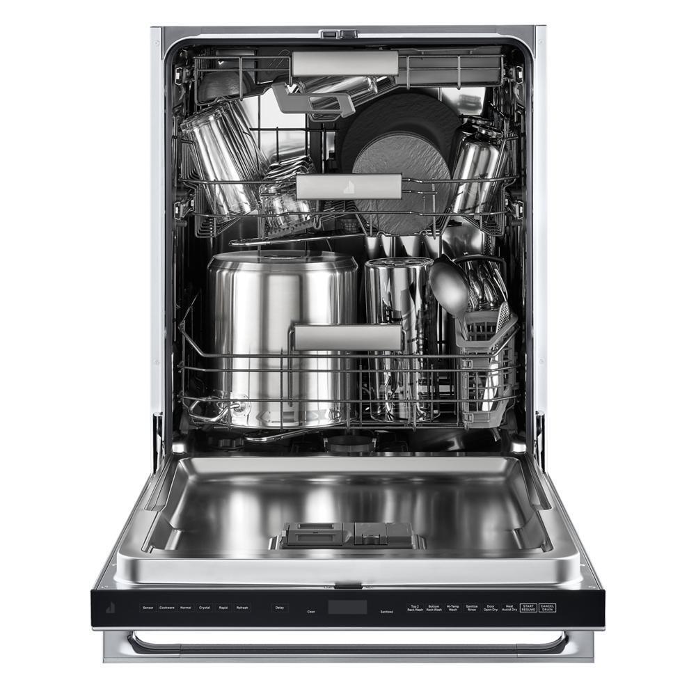 24" NOIR™ Fully Integrated Dishwasher with 3rd Level Rack with Wash