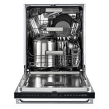 24" NOIR™ Fully Integrated Dishwasher with 3rd Level Rack with Wash