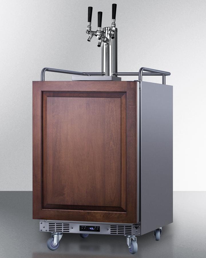 24" Wide Built-in Kegerator (panel Not Included)