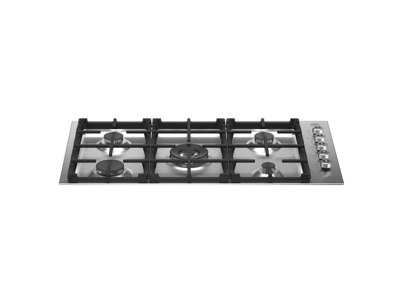 36 Drop-in Gas Cooktop 5 burners Stainless Steel