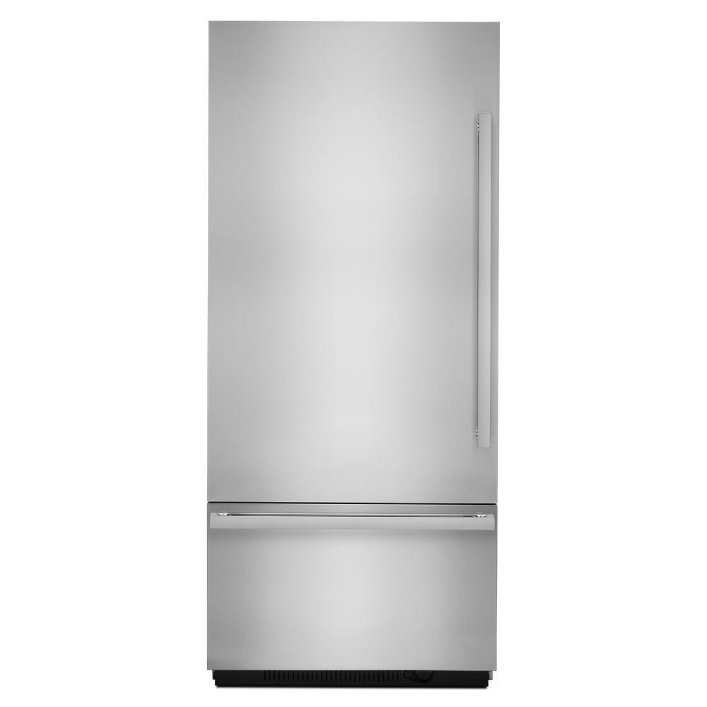 NOIR™ 36" Fully Integrated Built-In Bottom-Freezer Refrigerator Panel-Kit (Left-Swing)