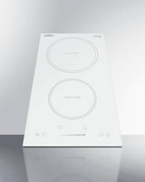 12" Wide 208-240v 2-zone Induction Cooktop