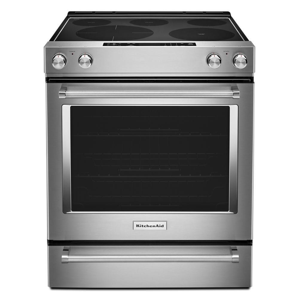 30-Inch 5-Element Electric Slide-In Convection Range