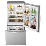 33-inches wide Bottom-Freezer Refrigerator with SpillGuard™ Glass Shelves - 22 cu. ft