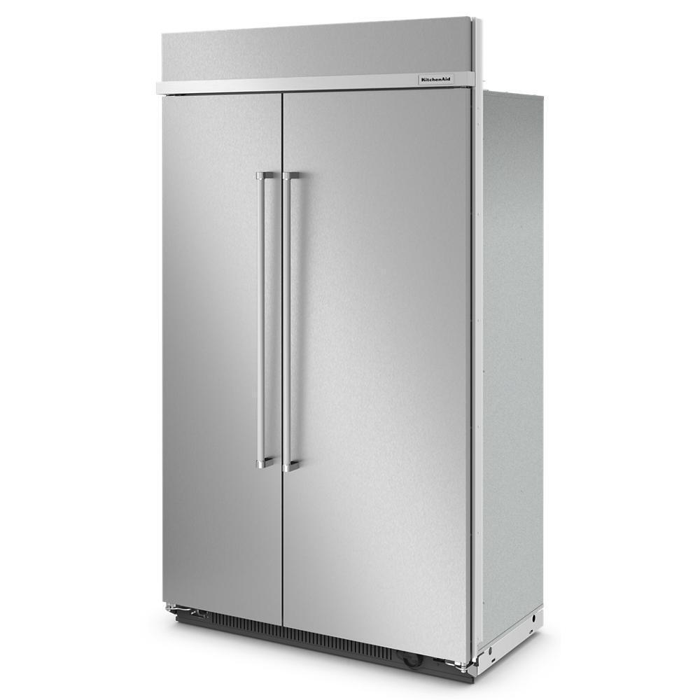 30 Cu. Ft. 48" Built-In Side-by-Side Refrigerator with PrintShield™ Finish