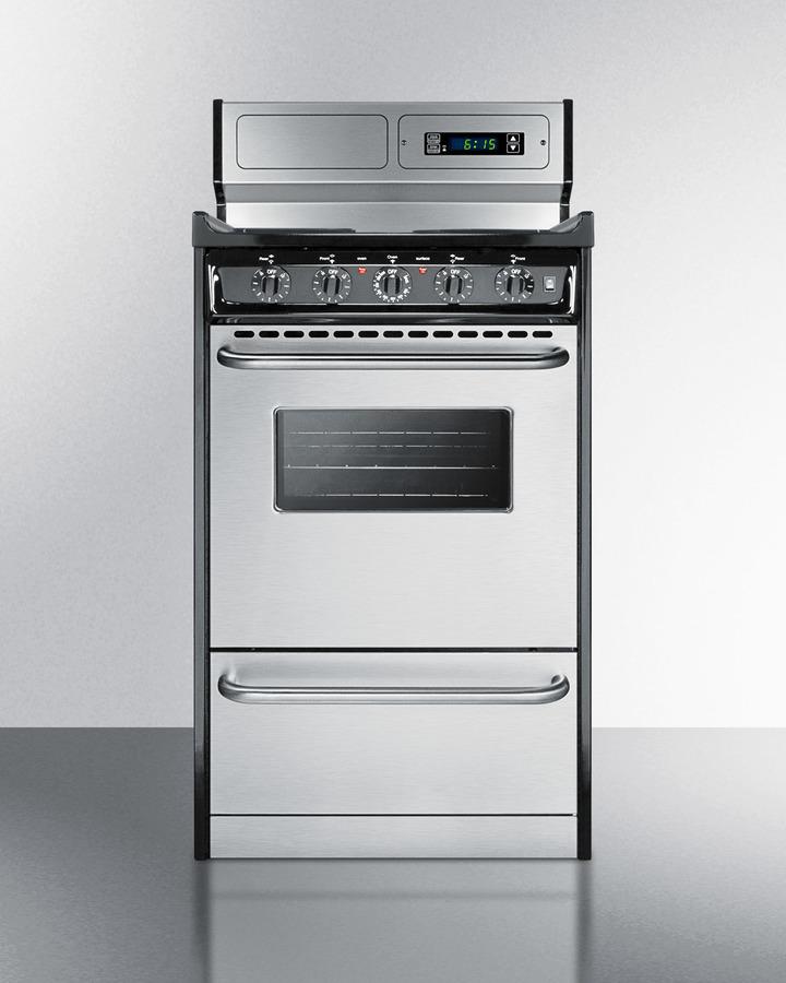 20" Wide Electric Coil Range