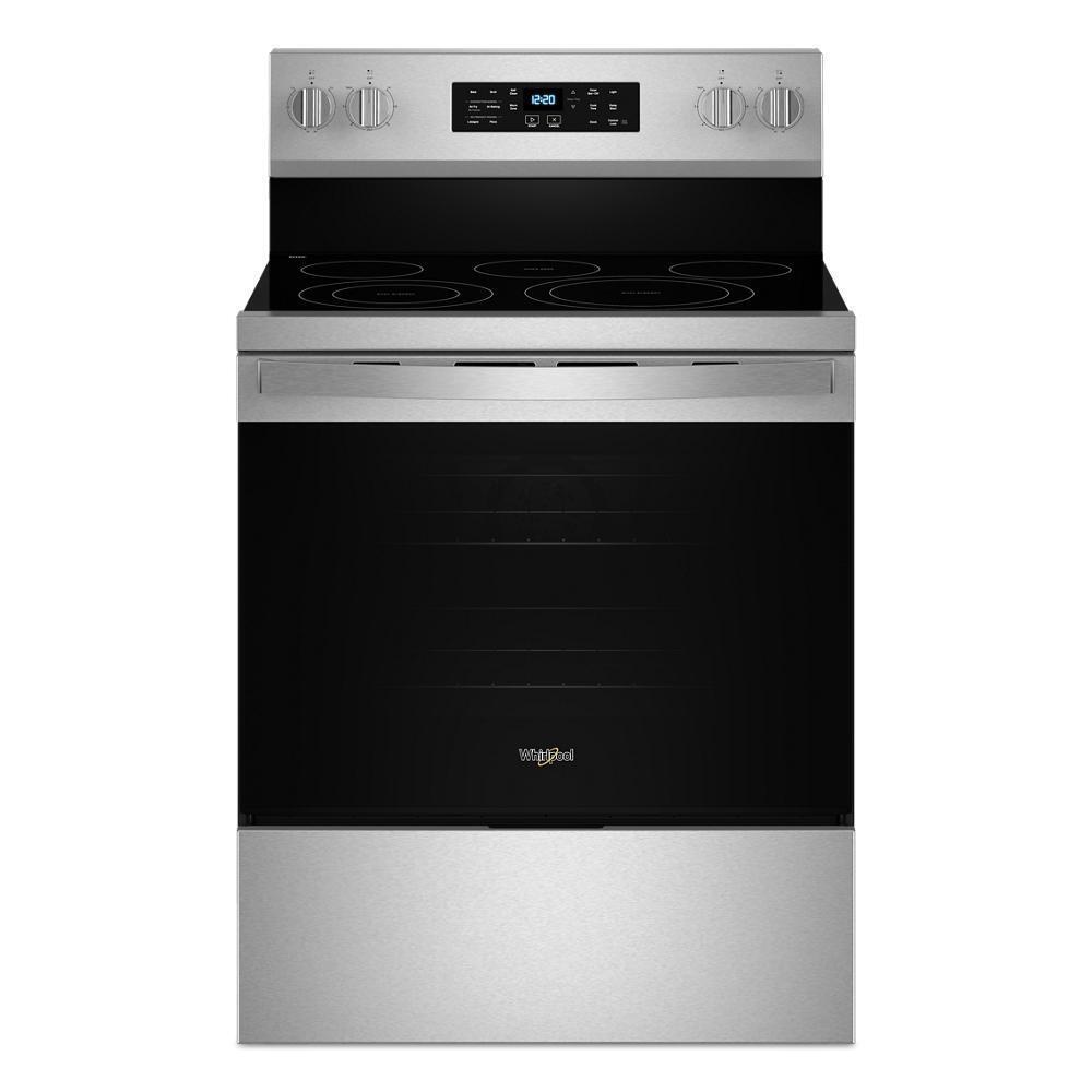 30-inch Energy Star Electric Range with Air Cooking Technology, No Preheat Air Fry and Air Baking and Self Clean