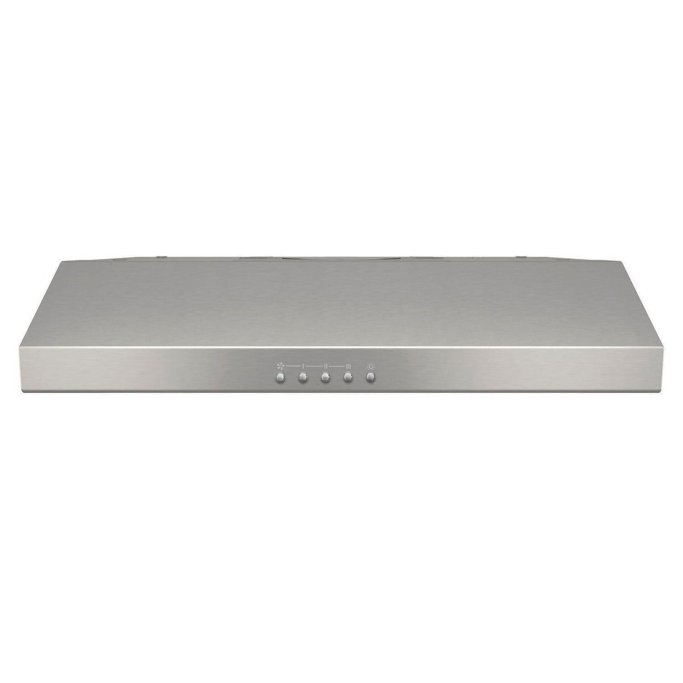 Broan® Glacier 30-Inch Convertible Under-Cabinet Range Hood, 375 Max Blower CFM, Stainless Steel