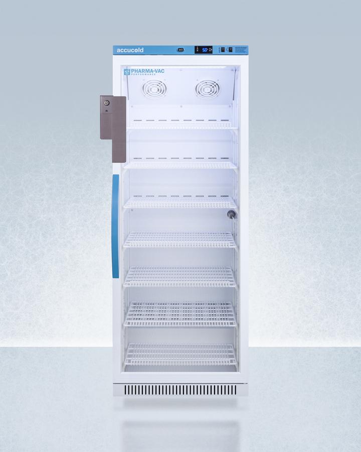 12 CU.FT. Upright Vaccine Refrigerator, Certified To Nsf/ansi 456 Vaccine Storage Standard