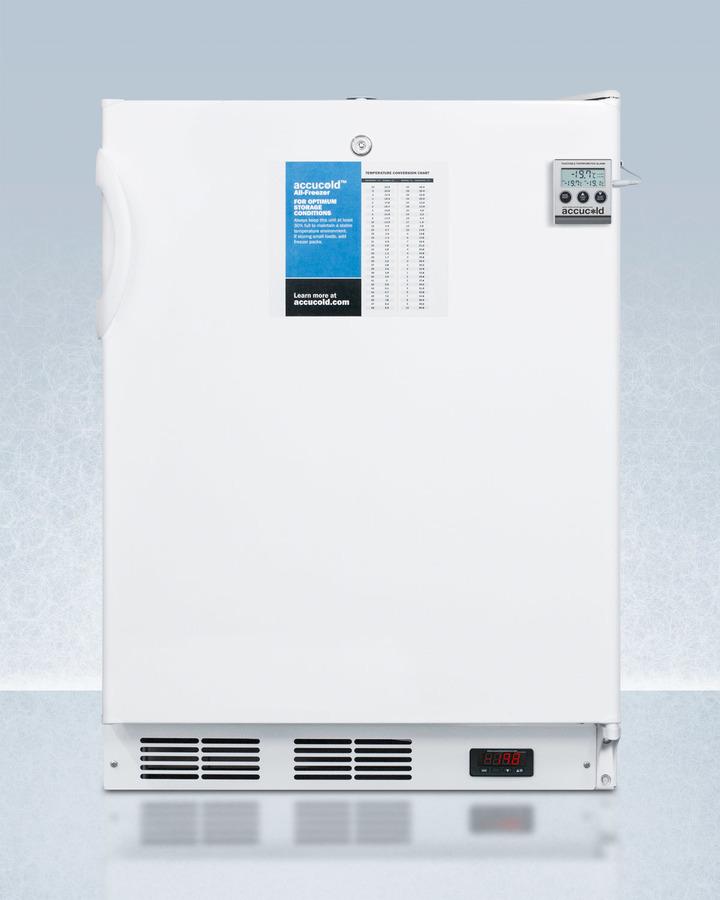 24" Wide Built-in All-freezer, ADA Compliant