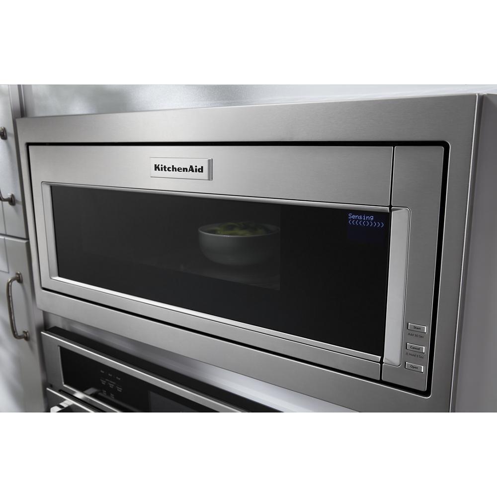 1000 Watt Built-In Low Profile Microwave with Slim Trim Kit